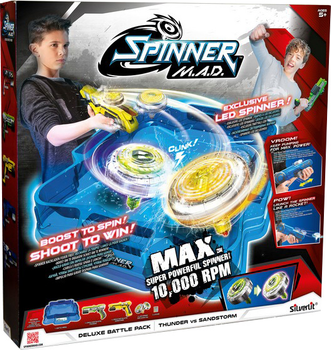 Ігровий набір бластерів Spinner M.A.D. Блискавка та Піщана буря (4891813863311)