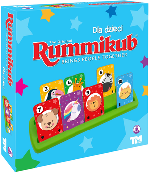 Гра настільна Rummikub Lemada для дітей (7290108382532)