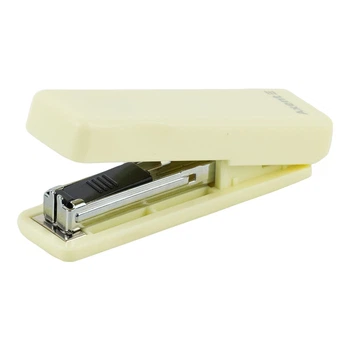 Степлер Axent Mini Pastelini скоби №10/5 до 10 аркушів пластиковий жовтий (4910-08-A)