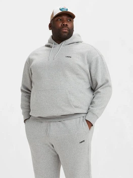 Худи утепленное мужское Levi`s 643912391 XL Серое (1159841046)