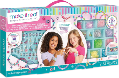 Zestaw do tworzenia bransoletek Make It Real Jewelry Studio Best Day Ever (695929018030)