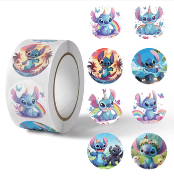 Набір наклейок Stitch Стіч Disney 500 шт, Velice