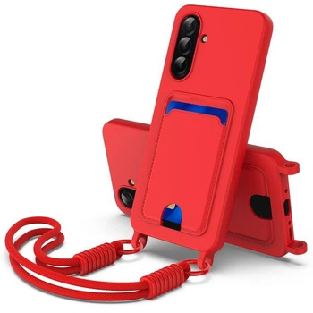 Защитный чехол Reframe Silicone Holder для Samsung Galaxy S26 FE - Red
