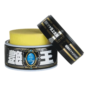 Твердый воск SOFT99 The King of Gloss Black