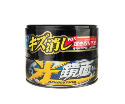 Твердый воск SOFT99 Scratch Clear Wax Mirror Finish Black