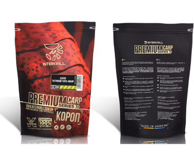 Прикормка INTERKRILL Premium Series Карп Тигровый Орех-Имбирь 1 кг