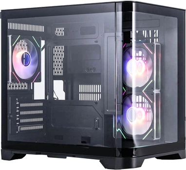 Корпус 1stPlayer UV5-BK-2FC7R-1FC7 Black