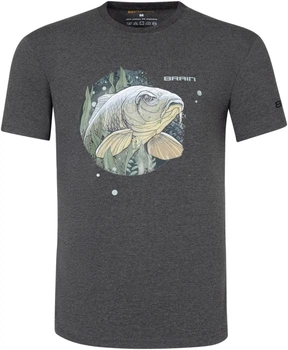 Футболка Brain GrumpyCarp XL Dark grey melange