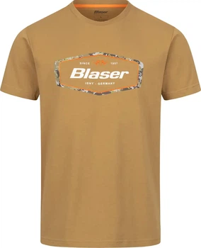 Футболка Blaser Active Outfits Badge T 24 3XL Пісочний