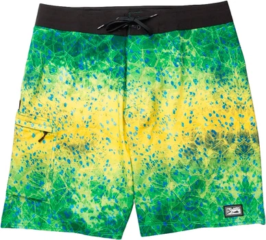 Шорты Pelagic Blue Water Fishing Shorts 30 Green Dorado