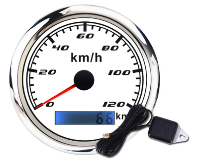 GPS СПИДОМЕТР 60КМ/Ч I GAUGE WPSP270-GPS-120W БЕЛЫЙ