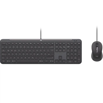 Комплект (клавиатура, мышь) Logitech Signature Slim Combo MK620 Graphite (920-013349)