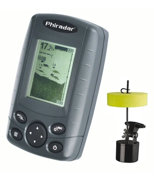 Ехолот переносний Phiradar FF168A (2.5" LCD, глибина до 70м) + Гарантія 1 рік