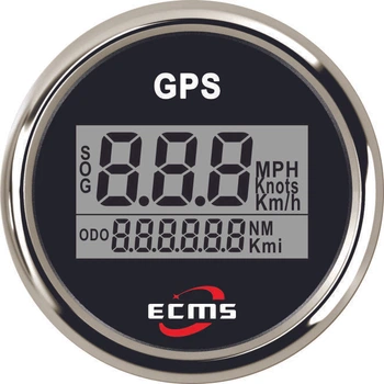 Gps спидометр с компасом Ecms (черный)