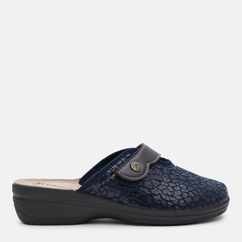 Женские домашние тапочки с закрытым носком Inblu LV010500 36 22.5 см Синие (ROZ6501063984)
