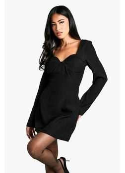 Платье boohoo 36 Черный hzz13193
