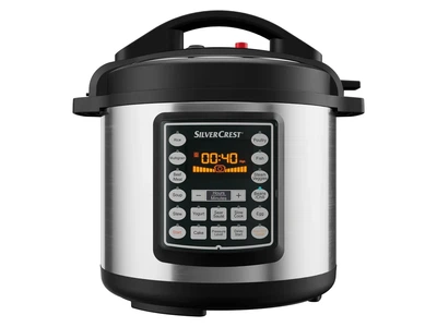 Скороварка Silver Crest Multi-Pot SSM 1000 A2 чаша 5.6л, 12 программ (Teh10126)