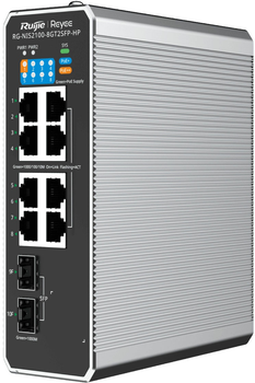 Комутатор Ruijie Reyee RG-NIS2100-8GT2SFP-HP