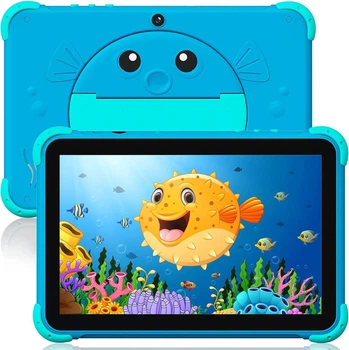 Планшет 10.1" Ascrecem Y101 2/32Gb 4 ядра Android 11 5000 mAh Синий Б/В