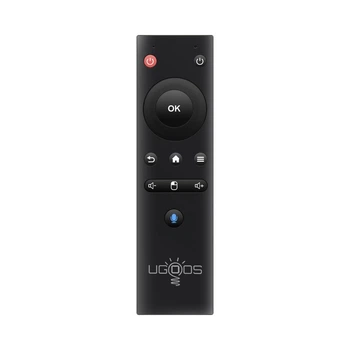 Пульт Ugoos UR01 Air Mouse Bluetooth с гироскопом та микрофоном Чорный