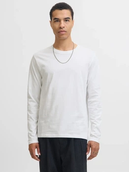 Лонгслів чоловічий Jack & Jones 12279538 L White (5715719712995)