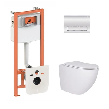 Инсталляция 4 в 1 Qtap Nest Robin Хром (QT13332381AW47504)