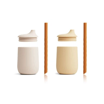 Набір силіконових чашок Liewood Ellis sippy cup 2 pack