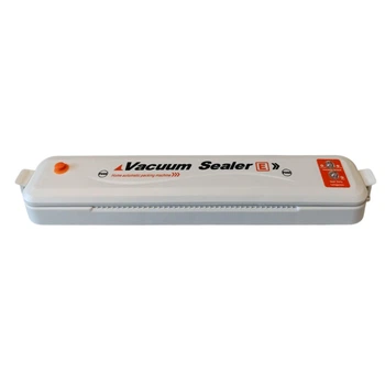 Вакуумный упаковщик вакууматор бытовой Vacuum Sealer E ZWPA-001 90W White-Orange