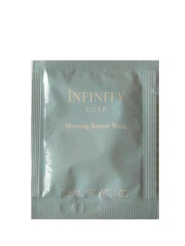 Гель для умывания и удаления кератиновых пробок в порах Kose Infinity Morning Renew Wash, пробник 3 г