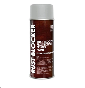 Фарба світло-сіра 400ml "Deco color" 4в1 Rust Bloker (антиржавчина) 7035