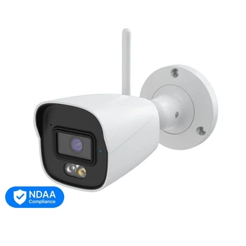 IP-відеокамера з WiFi 5MP TVT TD-9451S4-C(D-WP-AW2) White f-2.8mm, ІЧ+LED-підсвічування, з мікрофоном