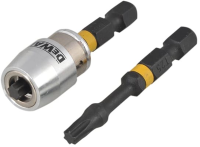 Набір біт DeWalt 2 x T25 50 мм + тримач DT70538T-QZ (5035048088524)