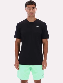 Koszulka sportowa męska Reebok Jimmy Standard Fit Tee 100242094 XL Czarna (1200175846802)