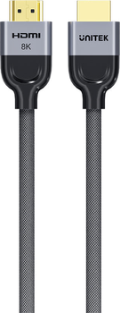 Kabel Unitek LUX HDMI - HDMI 2.1 8K 8 m Black (C11093RGY01-8M)