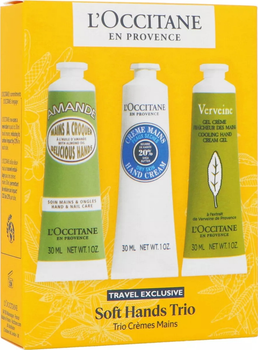 Zestaw do pielęgnacji L'Occitane en Provence Soft Hands Trio Krem do rąk 3 x 30 ml (3253581768556)
