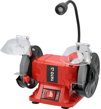 Szlifierka stołowa YATO sieciowa 230 V 150 W, 2 tarcze 125x16x12.7 mm (YT-822100)