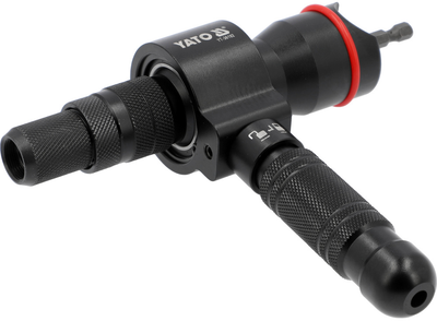 Adapter YATO z sześciokątnym trzpieniem 1/4" do nitów 2.4-6.4 mm i nitonakrętek M3-M12 (YT-36192)