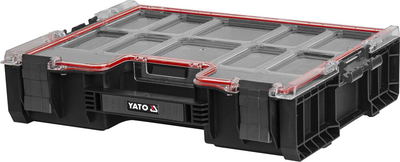 Organizer YATO z 8 przegródkami 452 x 358 x 110 mm P30 12 (YT-09179)