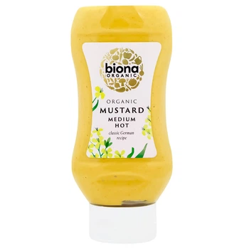 Гірчиця середньо-гостра Biona Organic 320 мл (19429323)