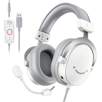 Fifine H9W Gaming (7.1 CH) — ігрова гарнітура з віртуальним 7.1 Surround