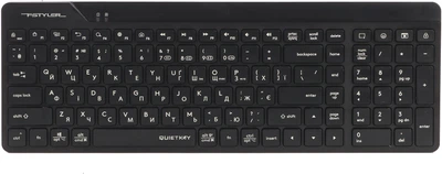 Клавіатура бездротова A4Tech FBK23 AS Black (4711421001168)