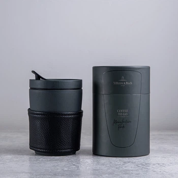 Кухоль Villeroy & Boch Manufacture Rock 290 мл з накладкою (1048689359)
