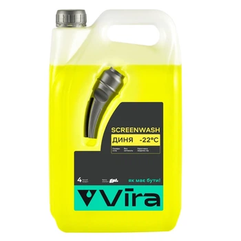 Омыватель стекла зимний -22 °С дыня VIRA 4 л (VI0501)