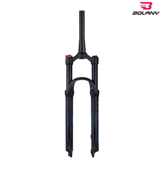 Повітряна вилка Bolany Solo Air 26" 32 FKA-004, Конусний шток 1-1/8-1-1/2", хід 120 mm, Lock-out, Rebound, Чорна
