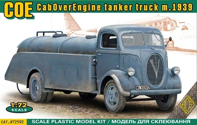 Сборная модель Бензозаправщик COE (CabOverEngine) mod. 1939 ACE (72592)