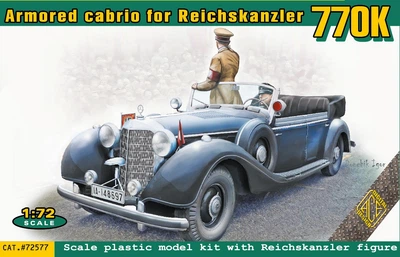 Сборная модель Бронированный кабриолет для рейхсканцлера Mercedes-Benz 770K ACE (72577)