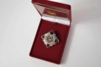 Комплект нагрудний знак сили спеціальних операцій ЗСУ футляр та посвідчення
