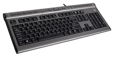 A4Tech KL-7MUU USB (Silver Grey)