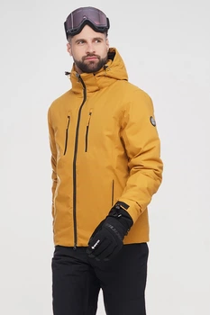Куртка горнолыжная мембрана 10000 зимняя теплая Brooklet J mode beige мужская бежевый - BJ2023-12 - S
