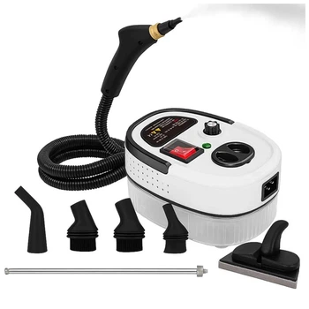 Портативний пароочисник для прибирання будинку з 7 насадками Steam Cleaner